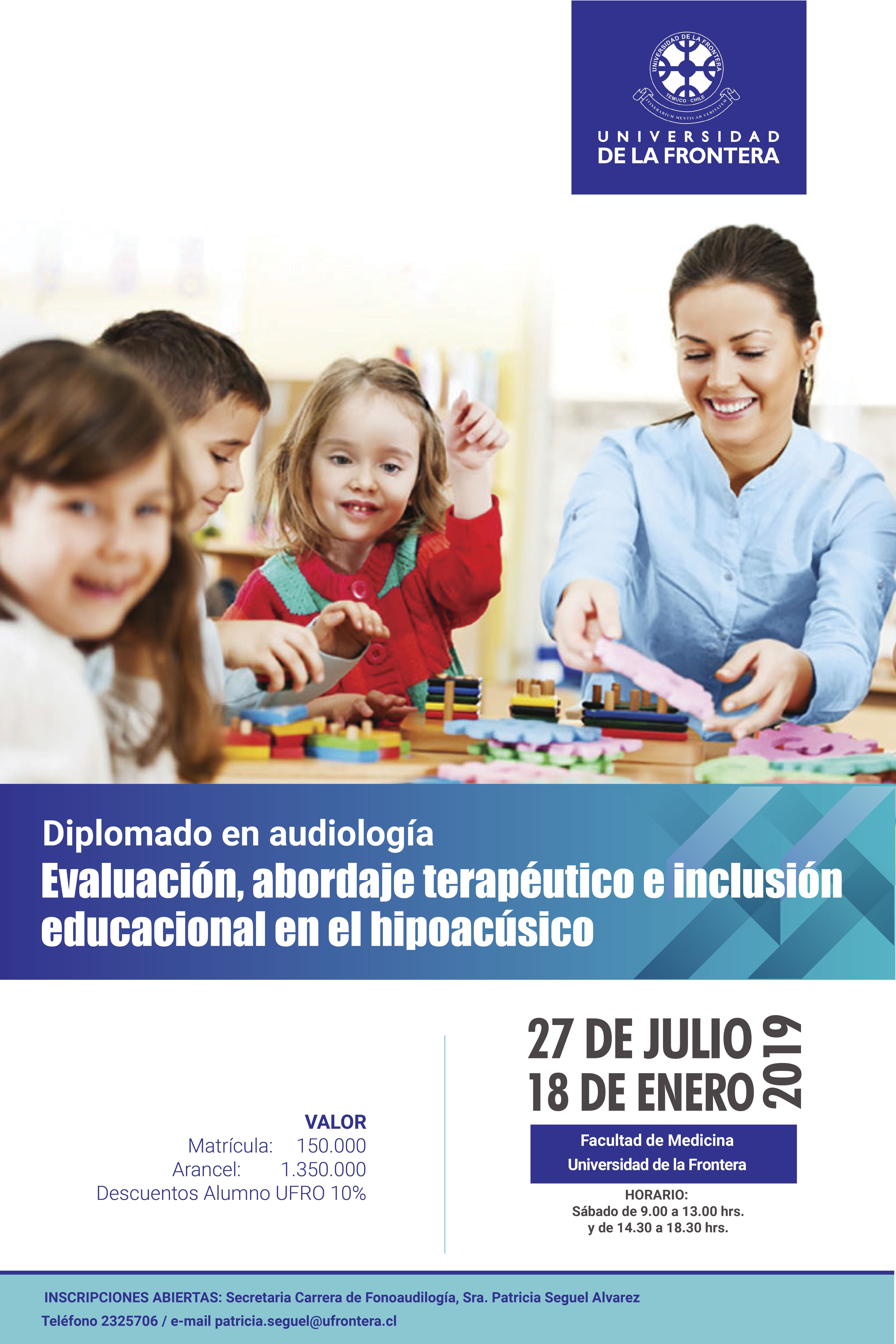 I Diplomado en Evaluación, Abordaje Terapéutico e Inclusión Educacional en el Hipoacúsico, año 2019