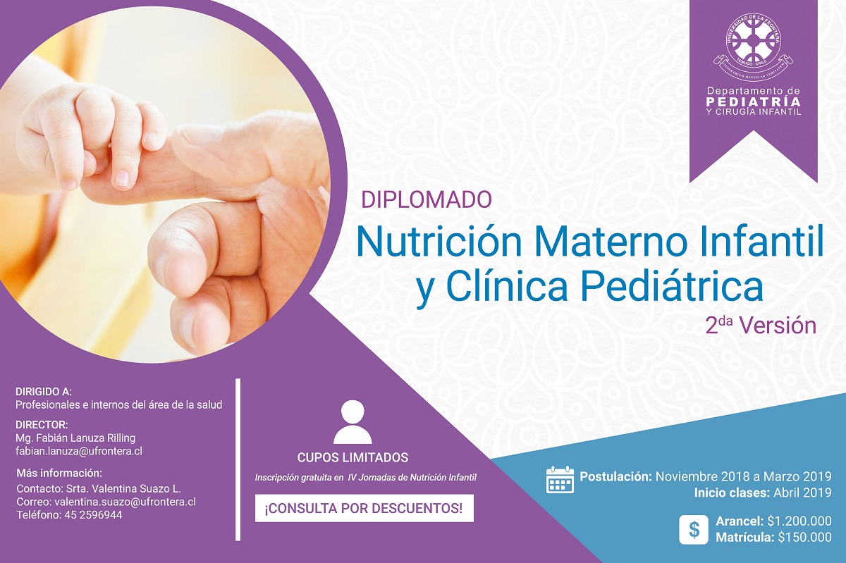 II Diplomado Nutrición Materno Infantil y Clínica Pediátrica, año 2019 *
